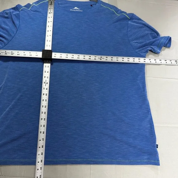 Tommy Bahama T-Shirt Mens 2XL Blue Coastal Minimalist - Picture 6 of 6